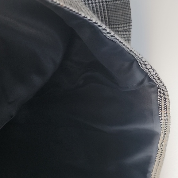 Vintage Anne Klein II Check Classic Boyfriend Style Blazer Jacket - Picture 6 of 8